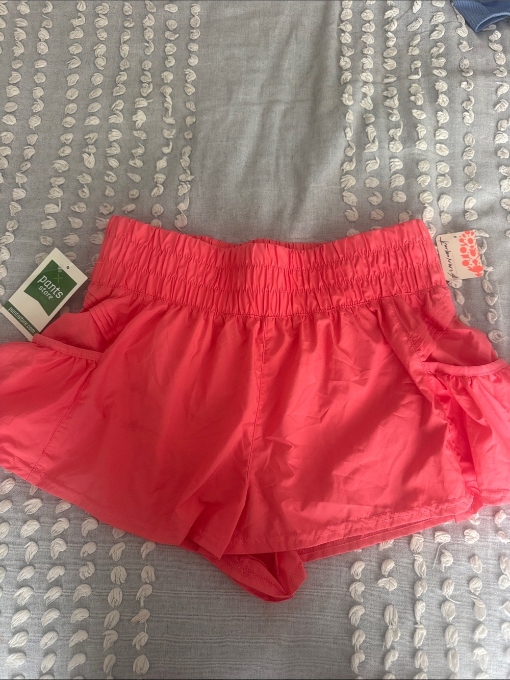 Coral Red Athletic Skirt - Picture 4 of 5